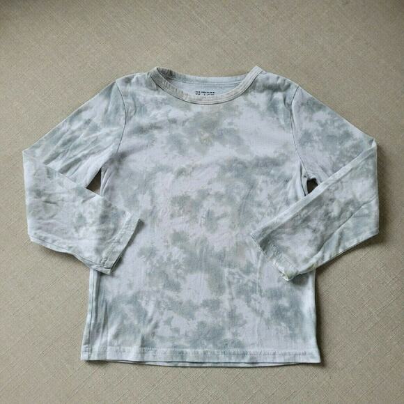 Children's Place Long Sleeve Grey Tie Dye Tee - Picture 2 of 9